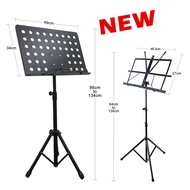 Music Stand Heavy Duty - Music Sheet Menu Al Quran Book Stand Display | Gitar Acoustic Akustik Ori