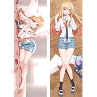 My Dress-Up Darling Kitagawa Marin Dakimakura Body Pillowcase Sofa Bed Soft Japanese Anime Otaku Pil