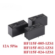 2PCS/1PC High Power Relays 12A HF115F HF115F-005-1ZS1 HF115F-012-1ZS1 HF115F-024-1ZS1 DC 5V 12V 24V 