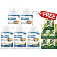 โปรโมชั่น ซื้อ 5 ขวด ฟรี De Su 5 ซอง BENJA OIL Securmin เบญจออยล์ ซีเคอร์มิน น้ำมันสกัดเย็น 30 แคปซู