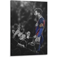 FANCHUANG Lionel Messi Football Posters Motivational Poster for Boys Bedroom Wall Canvas Inspiration