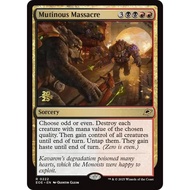 MTG Mutinous Massacre - Prerelease Cards (PRE)