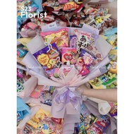 Gift candy bouquets, candy gifts, lovely candy bouquets, lovely gifts, meaningful gifts, March 8 gif