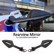 Motorcycle Rearview LED Turn Signal Side Mirrors Black For Honda CBR1000RR CBR 1000RR CBR1000RR-R CB