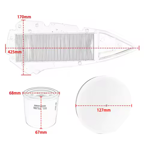 Motorcycle Air Oil Filter Engine Intake Sponge Cleaner For Zontes ZT368M ZT368G ZT368K 368E 368D 368
