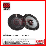 MOREL MAXIMO ULTRA 602 COAX MKII ลำโพงแกนร่วม ขนาด 6.5 นิ้ว 90 Watts RMS