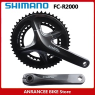 Shimano R2000 Crankset 8 Speed Road Bicycle Crankset 170mm 175mm Crank 50-34T Chainring RS501 Bottom