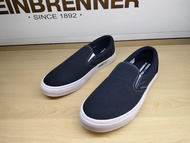 Bata North Star Sepatu Casual Pria Slip On Pria Terbaru Bahan Canvas Awet Warna Biru dan Hitam