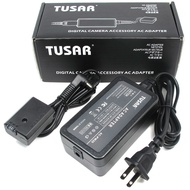 TUSAR Suitable for Sony FW50 Fake Battery ZVE10 A6500 A6400 A6300 External Power Adapter