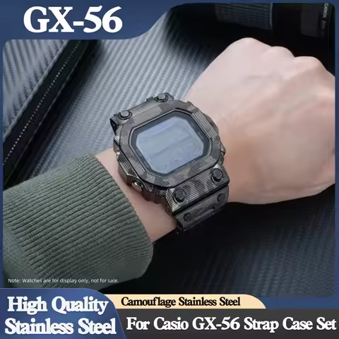 GX56 Hot Selling Set For Casio G-SHOCK GX-56BB GXW-56 Series Modified High Quality Stainless Steel S