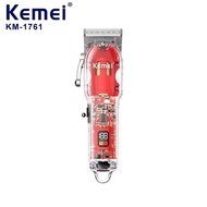 Kemei-1761 KEMEI ปัตตาเลี่ยนมืออาชีพไร้สาย ที่ตัดผมไฟฟ้าชาร์จได้สำหรับผู้ชาย/Siemens studio