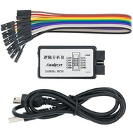 USB Logic Analyzer 24MHz 8 Channel 24M/seconds Logic Analyzer Debugger For ARM FPGA Logic Analyzer L
