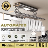 PYGH Automated Laundry Rack Smart Laundry System AUX Control Ceiling Clothes Drying Rack HL11