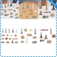 [LstjjMY] Landmark Architecture Models World Building Model, Travel Around The World Miniature Build
