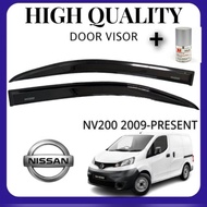 KOON 10cm NISSAN NV200 Van 2009-2012 2PCS Door Door Visor