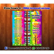 BUNTING PINTU KELAS COUPLE