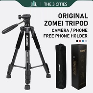 Zomei Q111 Professional Travel Portable Aluminum Tripod With  Original Tripod Stand For Digital SLR 