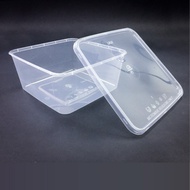 [30SET] SQ5 Square Disposable Plastic Food Container/Square Plastic Container/Square Food Container