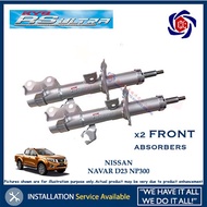 Nissan Navara D23 NP300 FRONT Absorber KYB RS Ultra (Heavy Duty) Kayaba DEPAN (2pcs) Shock Absorbers