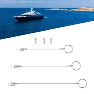 （High discounts）Alittle1.my 150mm 240mm 300mm Lanyard Safety Wire Lanyard Cable Tether Safety Cable 