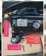 Promo Pompa Pawer Steering Komplit Isuzu Nmr 71.Barang Original