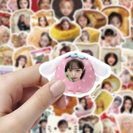 60pcs IVE Stickers Cute Food Stickers Laptop Computer Phone Case Sticker Journal Notebook Decor Yuji