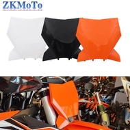 New Number Plat Motorcycle PP Plastic Front Number Plate Card For KTM SX SX-F XC XC-F 125 250 300 35