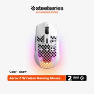 SteelSeries Aerox 3 Wireless Gaming Mouse  เม้าส์เกมมิ่งไร้สาย 18000 CPI กันน้ำกันฝุ่น IP54