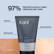 Kahf Face Wash Series | Gentle Exfoliating Face Scrub | Skin Energizing and Brightening | Oil and Ac