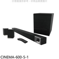 《可議價》Klipsch【CINEMA-600-5-1】5.1聲道微型劇院SOUNDBAR音響(含標準安裝)