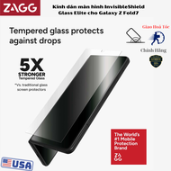 Miếng dán kính cường lực ZAGG InvisibleShield Glass Elite cho Samsung Galaxy Z Fold 7 (Màn hình ngoà