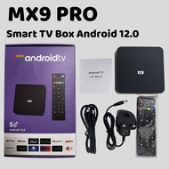 Smart TV STICK MX8 4K WiFi 2.4G Live Channel