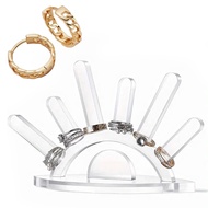New Eye Shape Ring Display Rack Ring Holder Ring Storage Rack Acrylic Stitching Jewelry Storage
