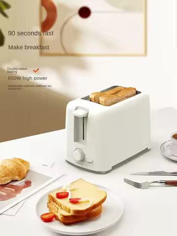 Toaster household slice heating sandwich small fully automatic breakfast toaster toaster