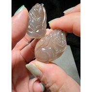 Sunstone 9 tailed fox pendant (SG)