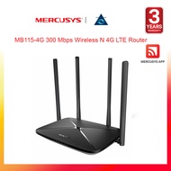 Mercusys MB115-4G 300 Mbps Wireless N 4G LTE Sim Card Router Unlimited Modifed
