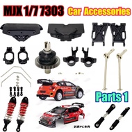 Part MJX 7303 HHM30200 M30 P73230A P73230B P73220 front lower arm steering block 3MM NUT 3x20MM