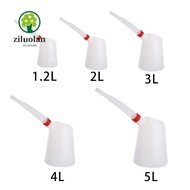 ZILUOLAN Oil Measuring Jug, with Pouring 1.2/2/3/4/5 Litre Spout Container Oiler, Universal Plastic 