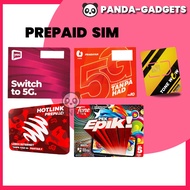Prepaid SIM Card Prabayar UMOBILE MAXIS HOTLINK YES TONEWOW HALOTELCO Unlimited Internet 6Mbps Hotsp