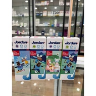 Jordan Kids Toothpaste Series | 0-5 Years (500ppm) / 6-12 Years (1000ppm) | Gentle Fluoride Toothpas