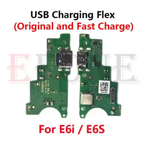For Motorola MOTO E5 E6S E6 E6i E7 E7i Plus Power Play Go USB Charging Board Dock Port Flex Cable Re