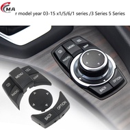 【สต็อก + Quality】Interior รถ CIC IDrive Multi-Media ปุ่มเมนูปุ่มสวิทช์สำหรับ BMW 1 3 5 X1 X5 X6 E Se