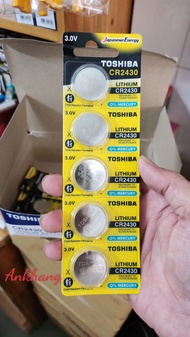Pin CR2430 CP-5C 3V Toshiba Lithium CR 2430 Hàng chính hãng