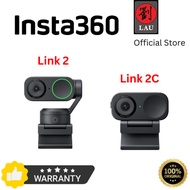 Insta360 Link 2/2C 4K Webcam Gimbal AI Tracking with Microphone - 1 Year Warranty