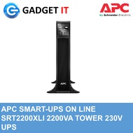 APC SMART-UPS ON-LINE,SRT2200XLI 2200VA TOWER,230V,SMARTSLOT,EXTENDED RUNTIME