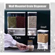 Kitchen dispenser - Beans / dry cereal storage dispenser