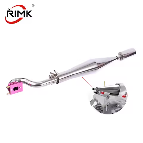 Engine Stainless Steel Exhaust Pipe Tuned Pipe Accessories for 26/29/30/32cc Zenoah Engine RC Boat