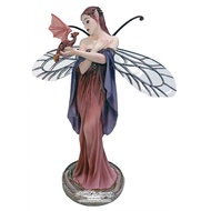 Dragon Whisperer and Fire Dragon Fairy Statue
