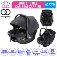 Koopers Ergo Lite Infant Baby Car Seat Carrier | R129 i-Size | MIROS Registered | 40-87cm