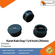 Rubber feet Dop 1 1/ 4 Inch/ 30mm Plain round table chair furniture protector safety round iron pipe